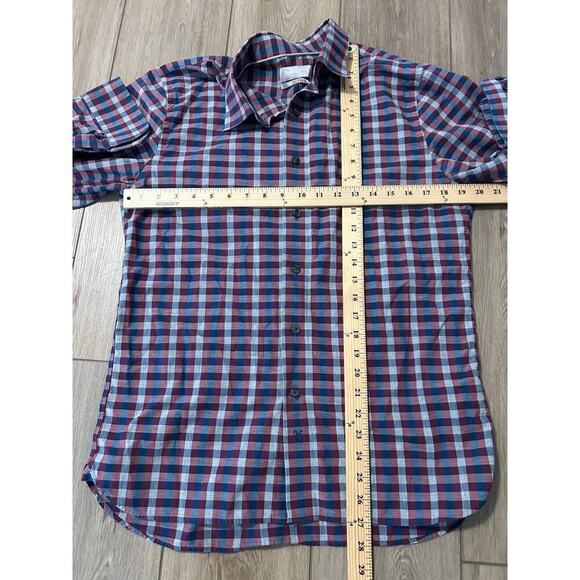 Hickey Freeman Men’s Plaid casual long sleeve button down shirt - Picture 7 of 8